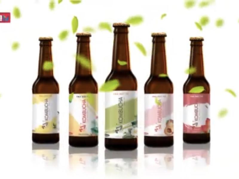 Trà lên men VKOMBUCHA - Đồ uống chiết xuất từ lá chè xanh Thái Nguyên