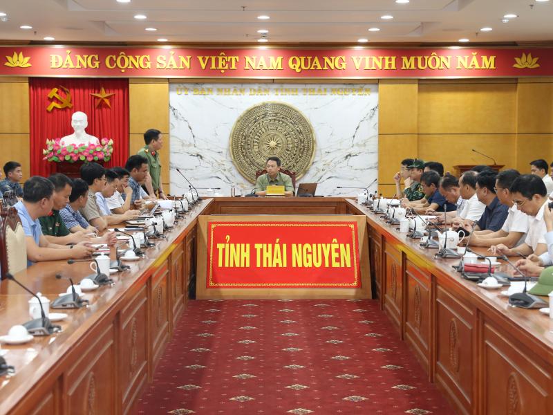 Thái Nguyên huy động toàn bộ nhân lực xử lý ngay các tình huống cấp bách nhằm giảm thiểu thiệt hại do thiên tai