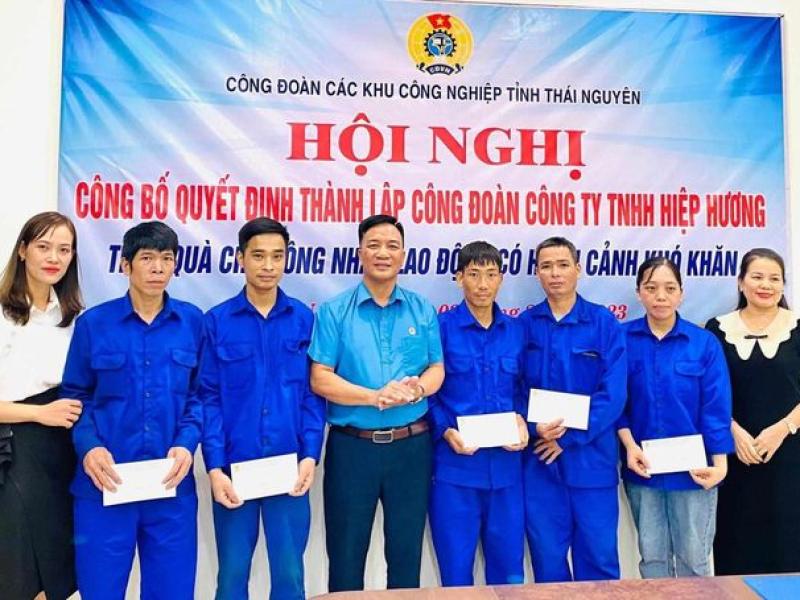 Thái Nguyên: Nỗ lực phát triển công đoàn cơ sở trong doanh nghiệp