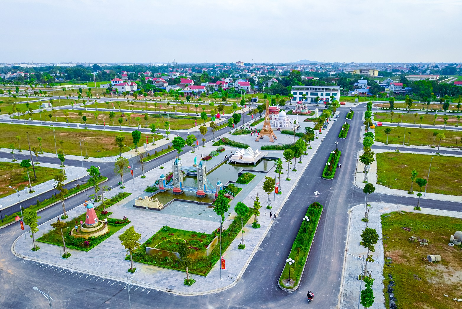 Dự án Khu đô thị Việt Hàn của công ty CP bất động sản Hải Long Land trên địa bàn TP Phổ Yên có thời gian giải phóng mặt bằng “thần tốc”.